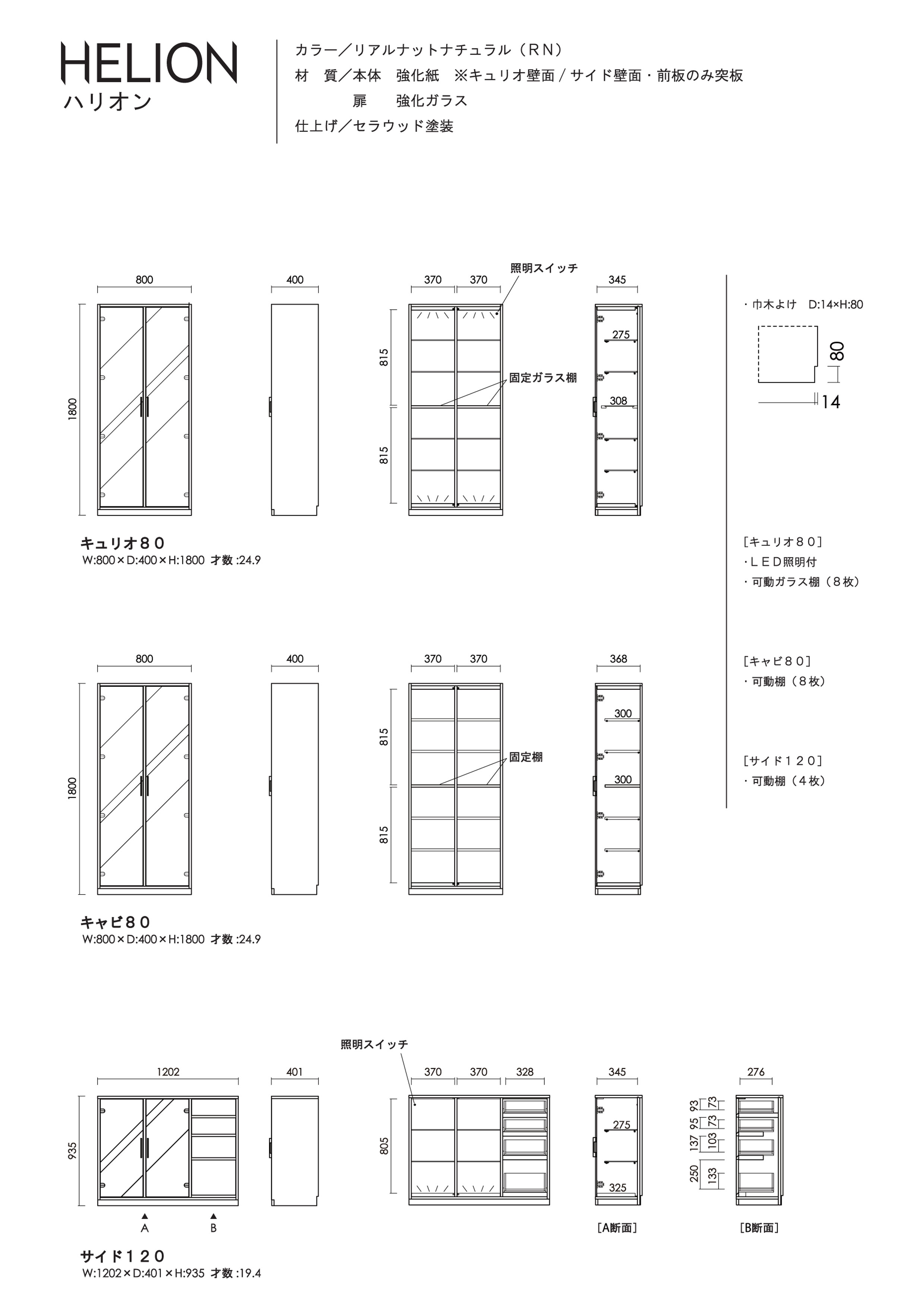 コレクションボード ハリオン | 商品情報 | 藤光家具