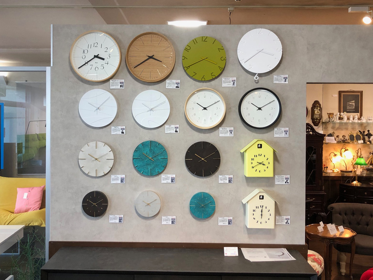 コンランショップ　壁時計　北欧　デザイン家具 楽天市場】壁掛け時計 掛け時計 ライト付き 光明 連続秒針 クロック