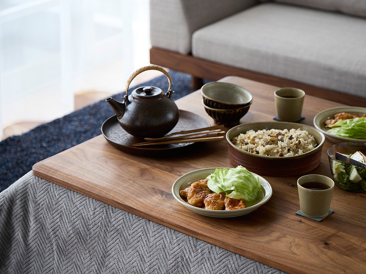 ORANGE KOTATSU TABLE
